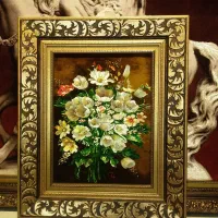 تابلو فرش شاخه گل لاله