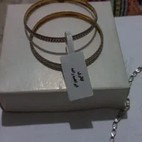 سرویس النگو نوزاد زنجیر پلاک طلا|جواهرات|نسیم‌شهر, |دیوار