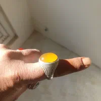 فروش ۲عددانگشترشجروعقیق آبدار کاره دست|جواهرات|ملایر, |دیوار