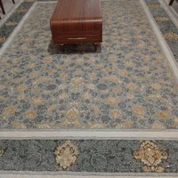 فرش در حد نو طلاکوب گل برجسته