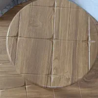 میز وسط مبلی و ساعت ایستاده