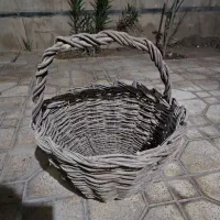 سبد حصیری، سبد گل، گلدان حصیری|صنایع دستی و سایر لوازم تزئینی|اصفهان, شفق|دیوار