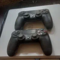 ps4 اسلیم سفید دو دسته|کنسول، بازی ویدئویی و آنلاین|یزد, |دیوار