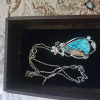 پلاک وزنجیر نقره