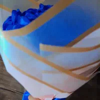 دست گل روبانی سایز بزرگ|گل مصنوعی|زابل, |دیوار