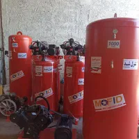پمپ باد 250 لیتری 350 500 625 1000 شرکت مفید