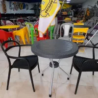 صندلی پلاستیکی قهوه ای خوری روفگاردن مدل فلار|صندلی و نیمکت|چهارباغ, |دیوار