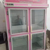 یخچال ویترینی و ایستاده سالم بدون خط خط در حد نو