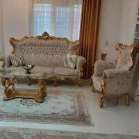 مبل سلطنتی ۷ نفره|مبلمان خانگی و میز عسلی|ساری, |دیوار