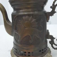 کتری مسی شکاری|کلکسیون اشیاء عتیقه|گلستان (تهران), |دیوار