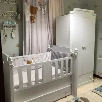 تخت و کمد کودک به همراه تشک|تخت و سرویس خواب|تهران, باشگاه نفت|دیوار