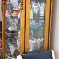 بوفه و میزتلفن باهم / کاملاً سالم و بدون شکستگی