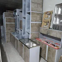 ۳ متر کابینت رنگ کوره  فلزی  نو