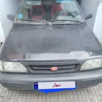 پرایدصبا87 تقریبا بی رنگ. تخفیف دارد