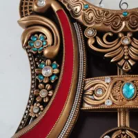 ساعت پاندولی نگین دار|ساعت دیواری و تزئینی|اسفراین, |دیوار