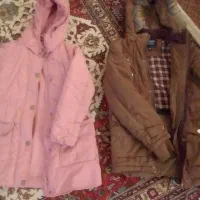 دوعددکاپشن دخترانه و پسرانه قهوه ای وصورتی