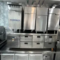 فروش لوازم فست فود یخچال میز کاری فریزر زیر گریل|کافیشاپ و رستوران|تهران, بهمن یار|دیوار