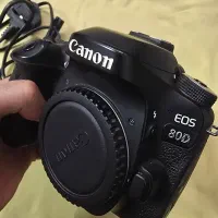 دوربین canon EOS 80D کاملا سالم|دوربین عکاسی و فیلم‌برداری|تهران, سلسبیل شمالی|دیوار