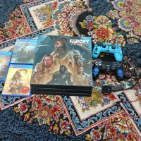 ps 4)پی اس فور با تمام تجهیزات