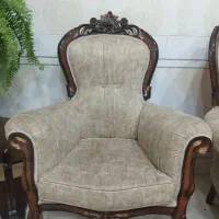 مبل سلطنتی و یک شزلون|مبلمان خانگی و میز عسلی|نجفآباد, امیرآباد|دیوار