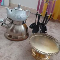 کتری قوری و کفگیر