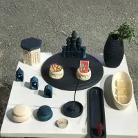 ست دکوری بتنی ۱۲ تیکه فقط ۴۹۰