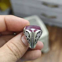 انگشتر یاقوت سرخ آفریقایی