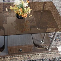 میز جلو مبلی شیشه ای