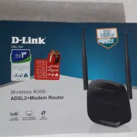 مودم روتر ADSL دی لینک مدل 124-DSL  NEW 2022|مودم و تجهیزات شبکه|مبارکه, |دیوار
