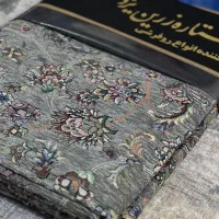 روفرشی مخمل زری دار / ریزبافت و خوش طرح