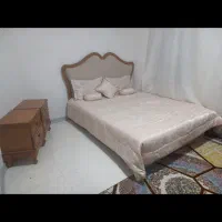 تخت و سرویس خواب ، میز آرایش چوب راش