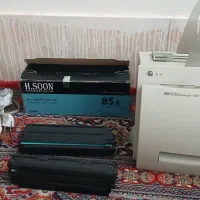 پرینتر اچ پی hp ۱۱۰۰ همراه ۳عدد کارتریج درحد آک