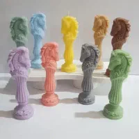 شمع قلمی نماد اسب|صنایع دستی و سایر لوازم تزئینی|کرمان, |دیوار