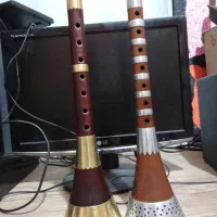 ساز سرنا چوب کنار و کهور|سازهای بادی|همدان, |دیوار