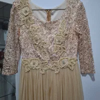 لباس مجلسی بلند کار شده|لباس|کردکوی, |دیوار