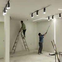 نقاشی ساختمان.کناف.رنگ پاشی.خردهکار.درزگیری