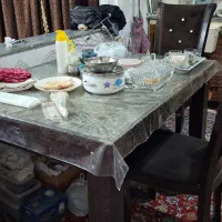 میز ناهار خوری با دو صندلی