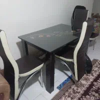 میز ناهارخوری چهارنفره تخت دونفره تشک طبی دونفره