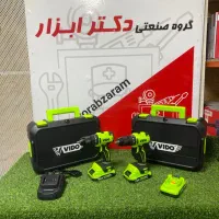 دریل شارژی 21 ولت براش‌لس برند جهانی VIDO