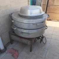 گاز و قابلمه آلومینیومی