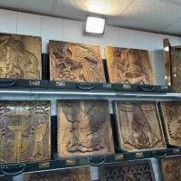 تخته نرد منبتکاری چوب گردو