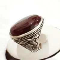 انگشتر عقیق سرخ