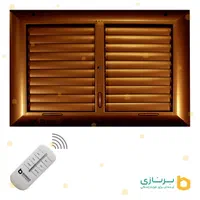 دریچه کولر ریموت دار برنازی دو شبکه|کولر آبی|تهران, اتحاد|دیوار