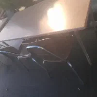 میزباچهارعددصندلی نهارخوری کافه ای قدیمی|میز و صندلی غذاخوری|گنبد کاووس, |دیوار