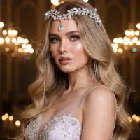 انواع تاج عروس و اکسسوری