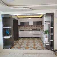 طراحی و اجرای کابینت آشپزخانه وکمددیواری وصنایعmdf|کتابخانه، شلف، قفسههای دیواری|لردگان, |دیوار