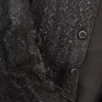 دو مدل مانتو زنانه کاملا نو مشکی شیک مجلسی|لباس|تهران, دبستان|دیوار