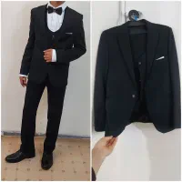 کت و شلوار پسرانه همراه با جلیقه