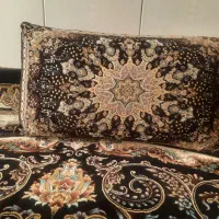 پشتی مخمل قالینی