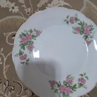 بشقاب چینی گل قرمزی|ظروف سرو و پذیرایی|اصفهان, شفق|دیوار